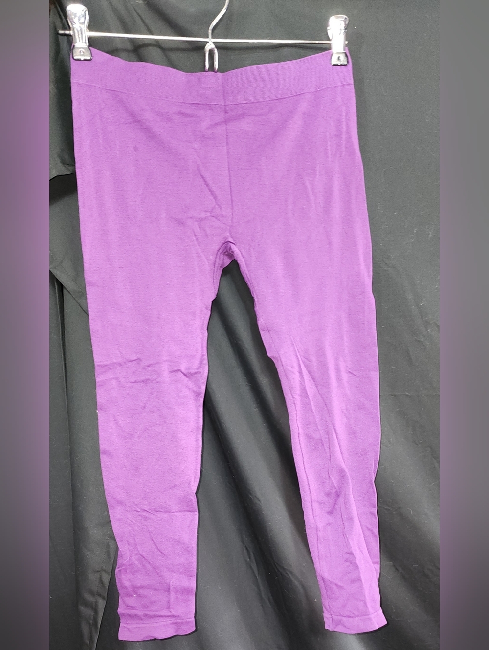 Women's Stretch Purple Capris - Comfortable Everyday Fit
